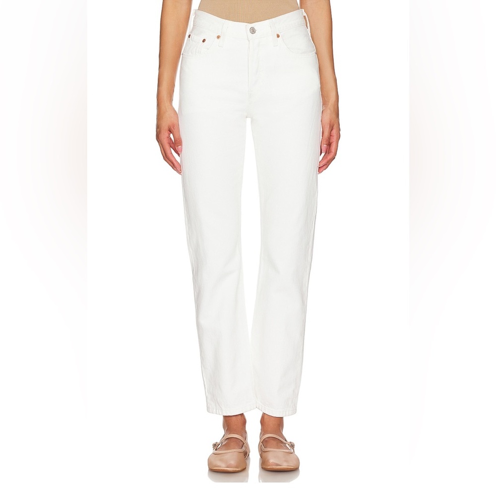 Levi 501 Straight Jeans in Blank Slate